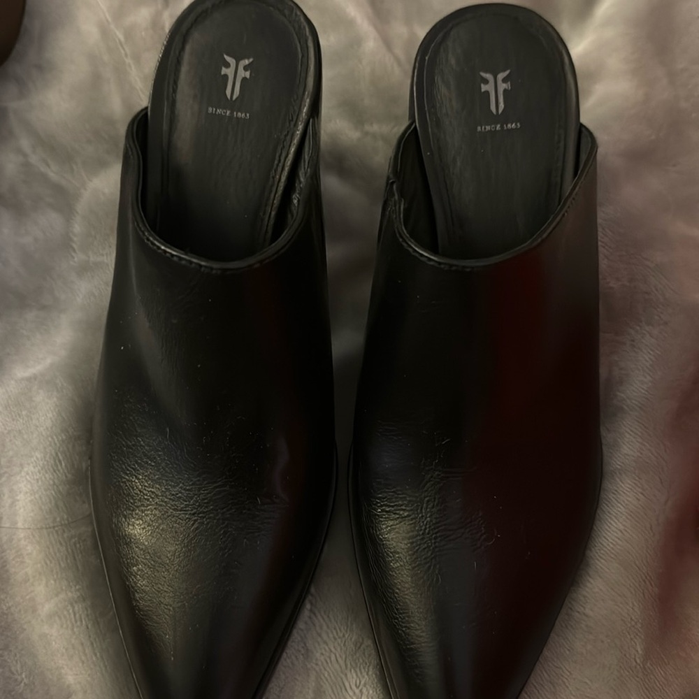 Black Frye Mules
